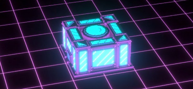 Defendle voxel tower art